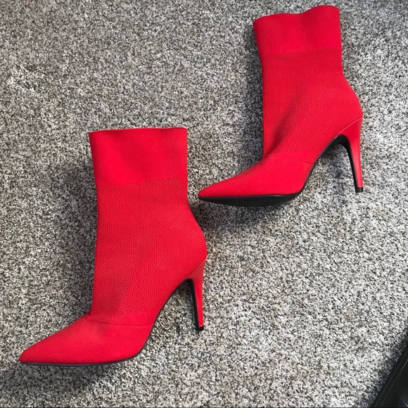 red booties payless